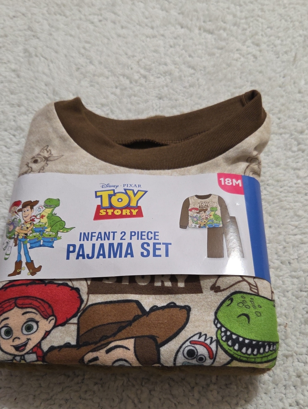 NIP DISNEY/PIXAR TOY STORY INFANT 3PC PAJAMA SET